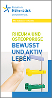 Titelbild Themenbroschüre Rheuma und Osteoporose